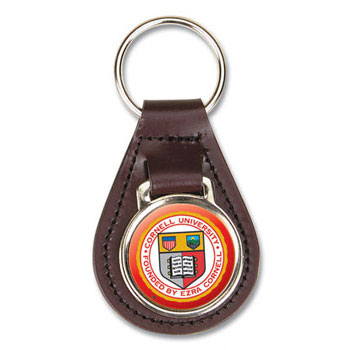 Key Fob - Maroon Leather
