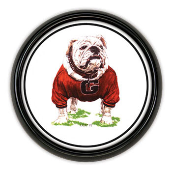 Black-Tone Round Coaster