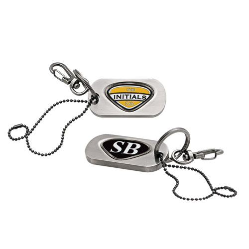 Dog Tag Key Chain
