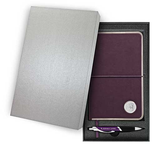 Purple Journal with SoBe Pen