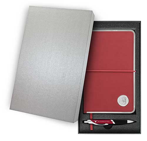 Red Journal with SoBe Pen