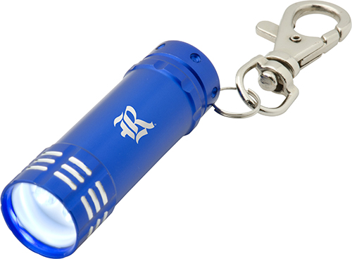 3 LED Keyring Flashlight - Blue