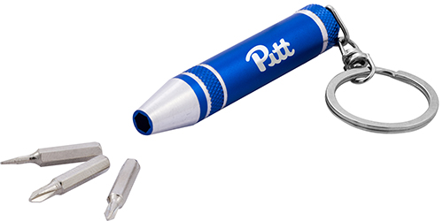 Keyring Screwdriver Set - Blue