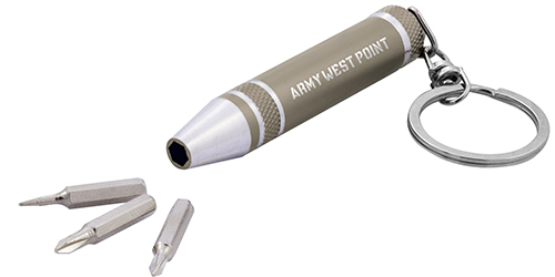 Keyring Screwdriver Set - Gunmetal