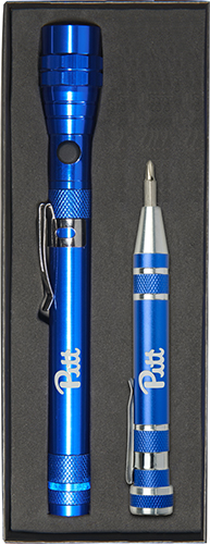 Flashlight & Multitool Gift Set - Blue