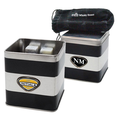 Tin Gift Box with Drink Rocks